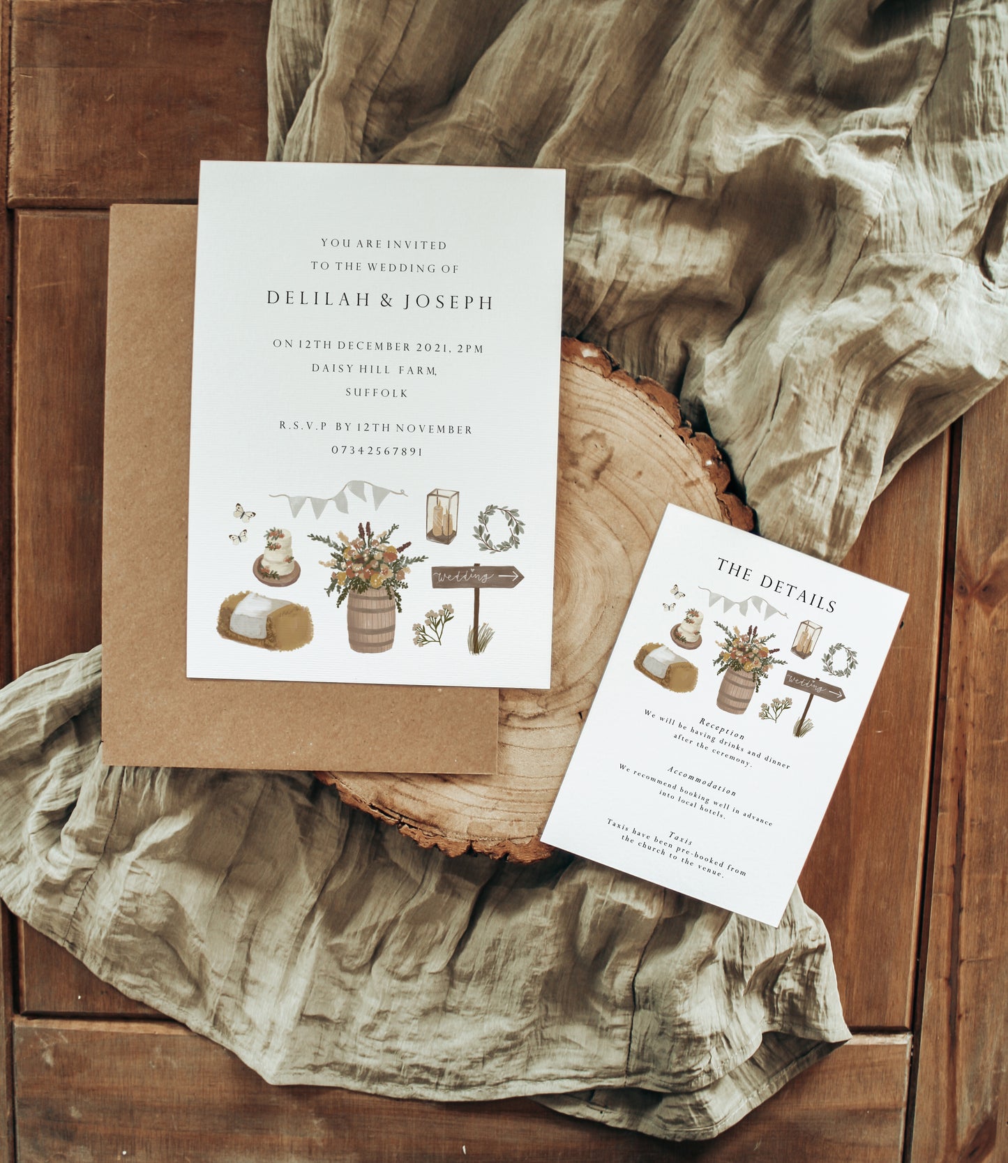 Country Farm Invitation