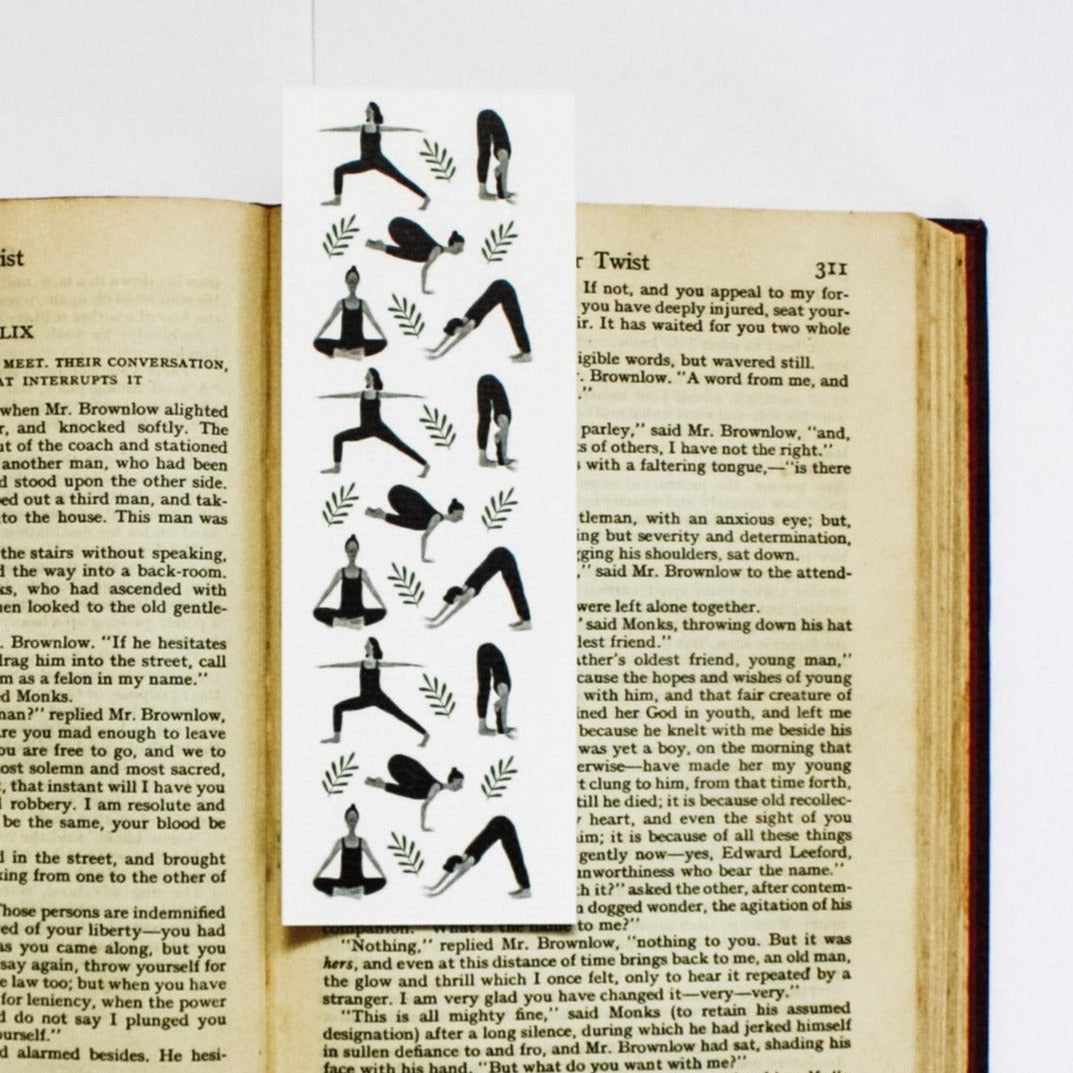 Yoga Illustrated Bookmark