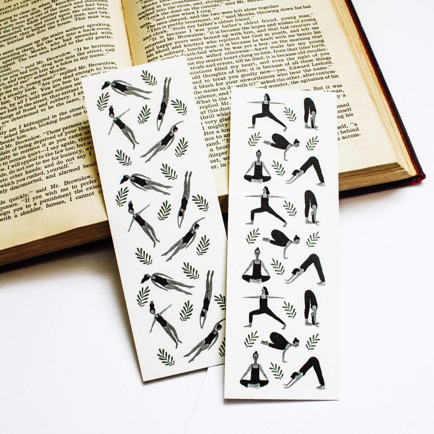 Yoga Illustrated Bookmark
