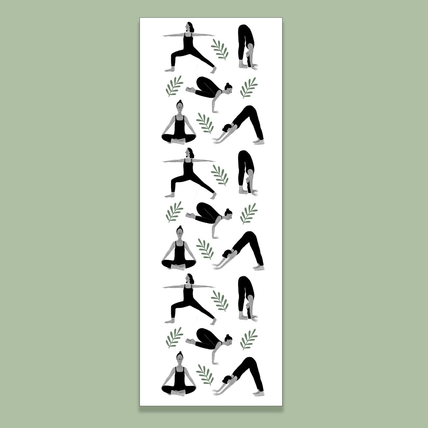 Yoga Illustrated Bookmark