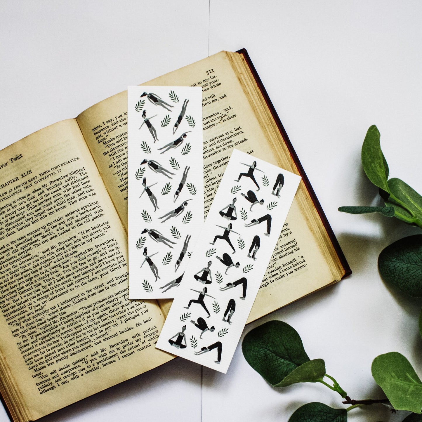 Yoga Illustrated Bookmark