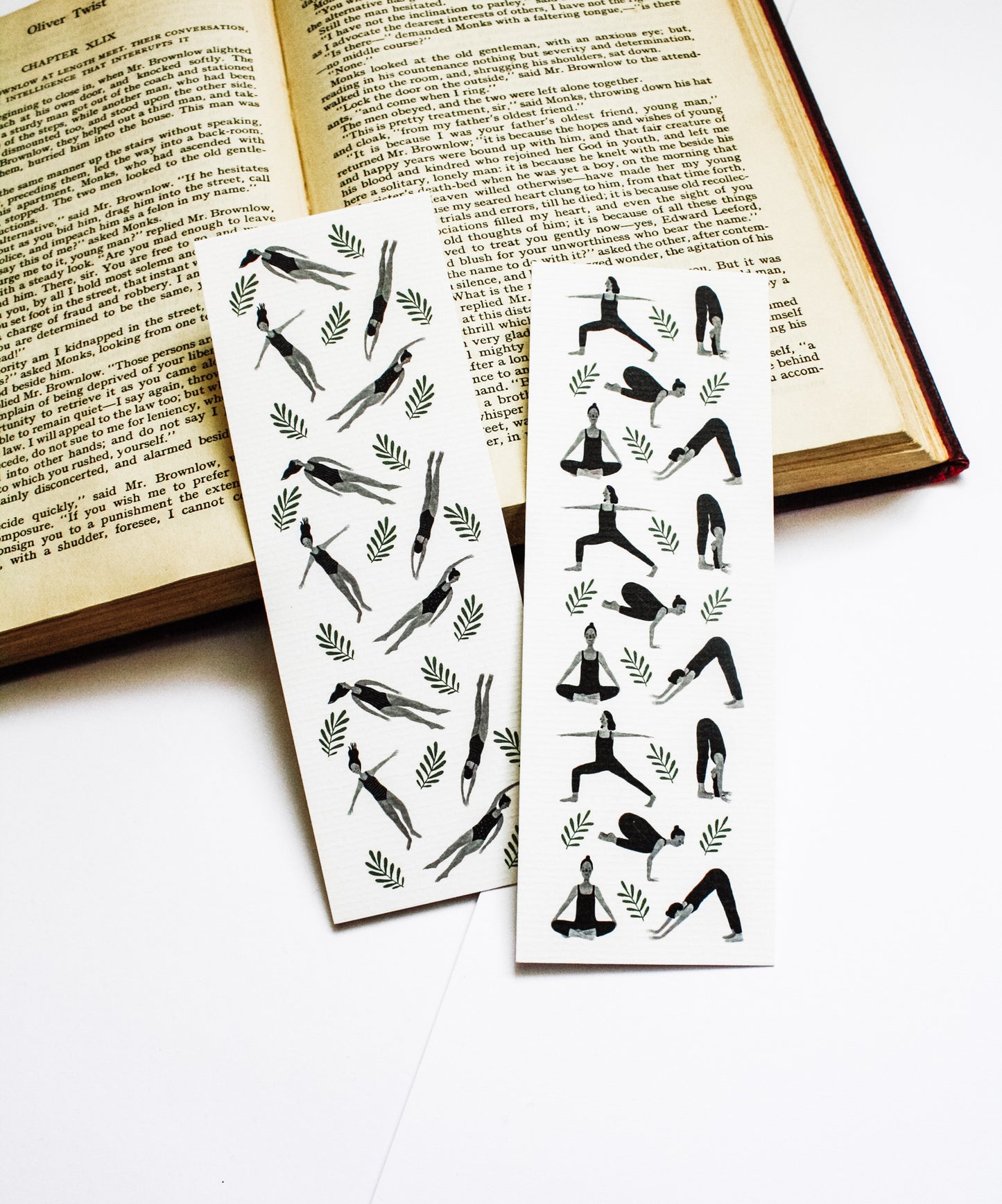 Wild Swimming Illustrated Bookmark