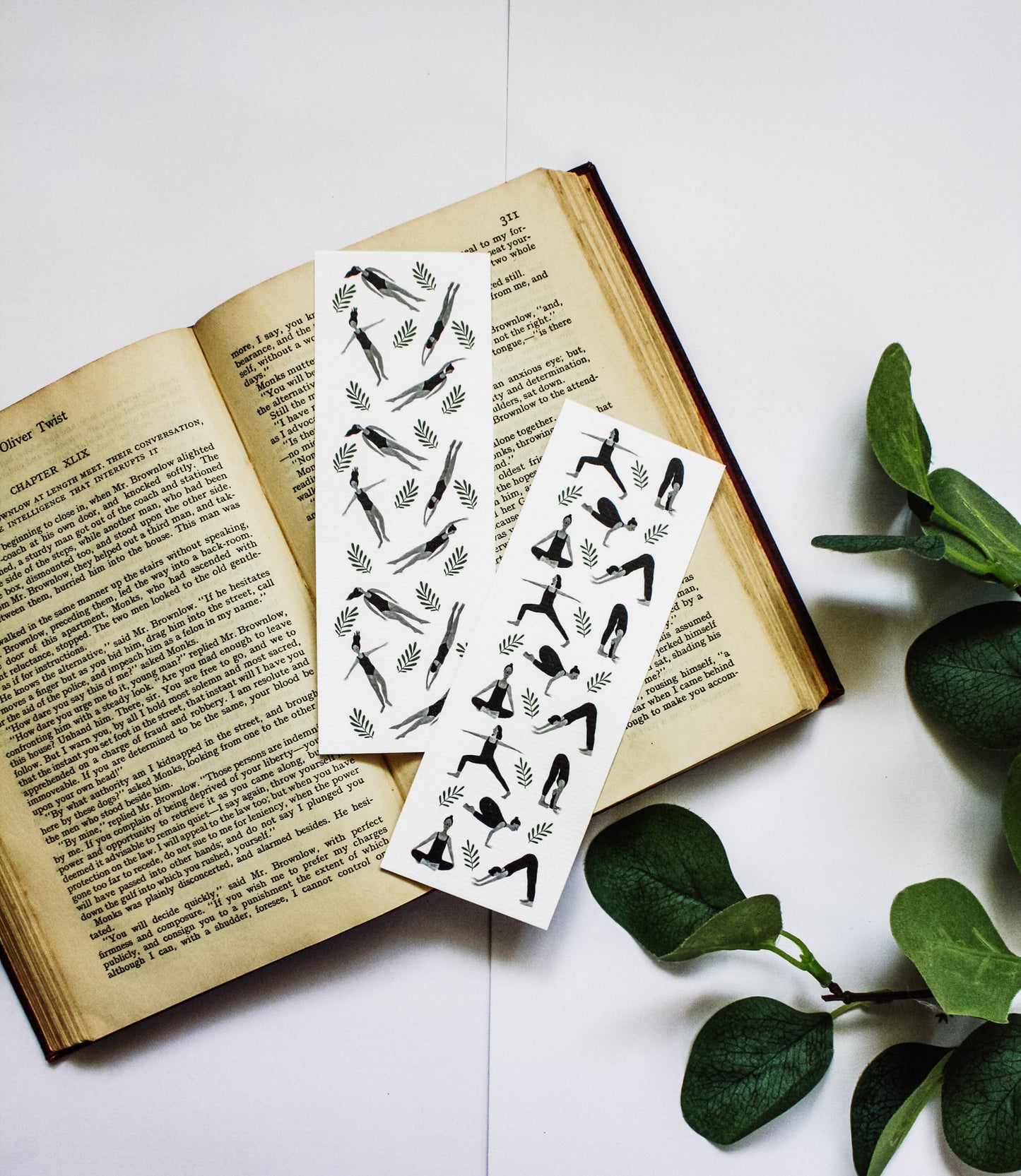 Wild Swimming Illustrated Bookmark