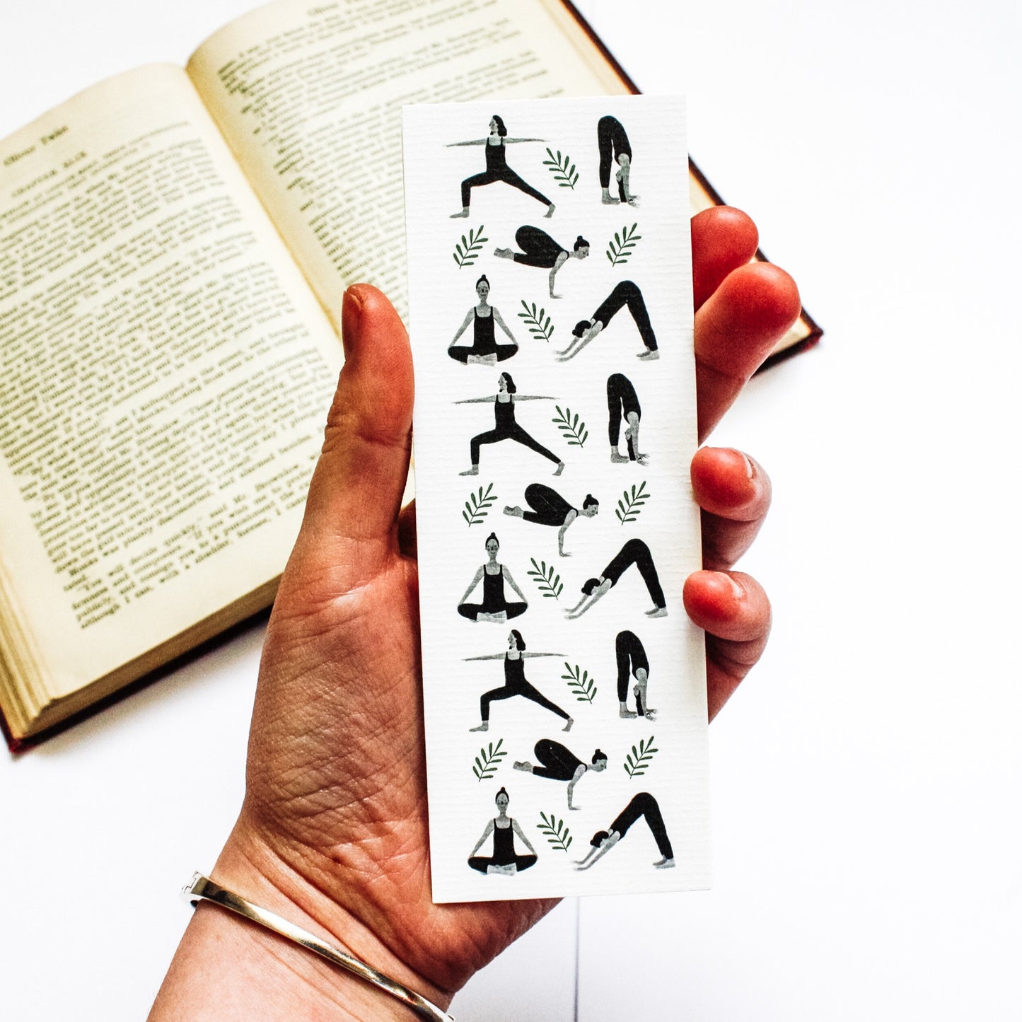 Yoga Illustrated Bookmark
