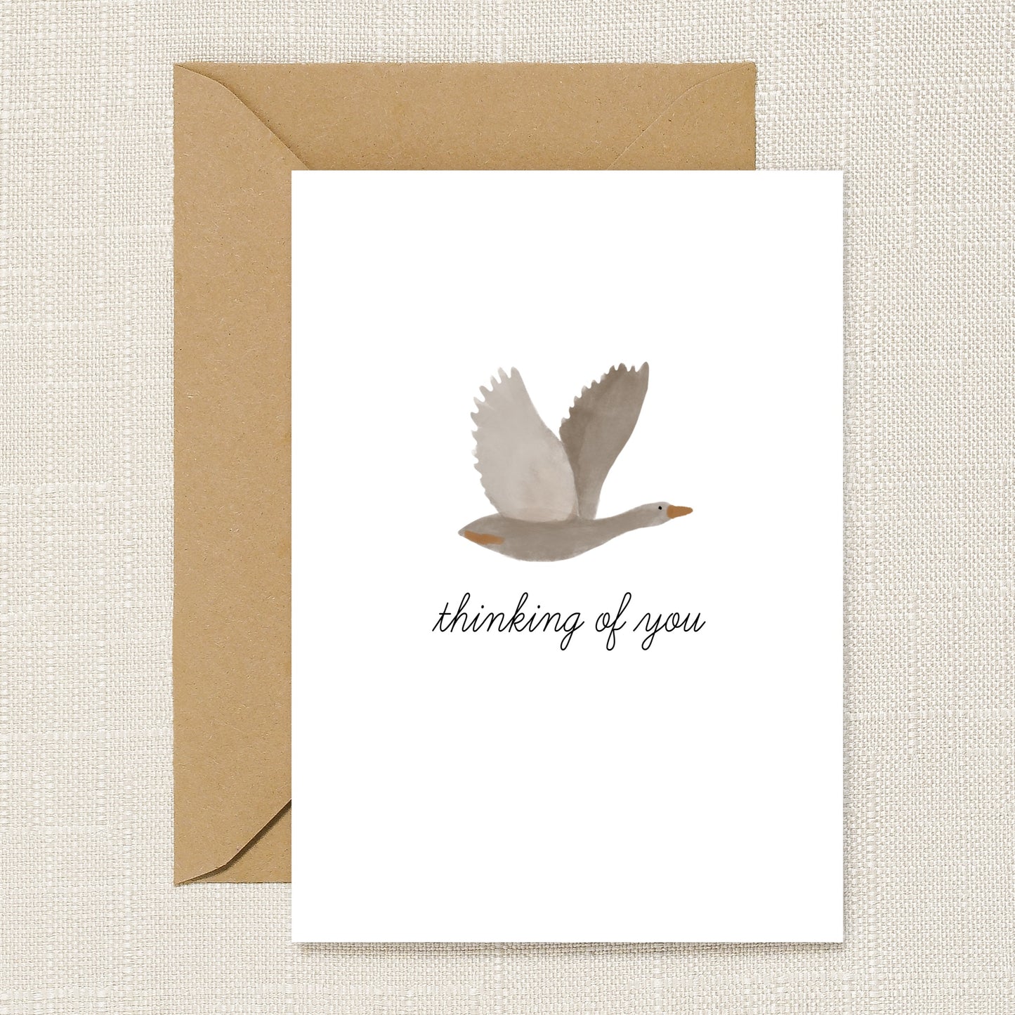 Thinking of You Goose Card