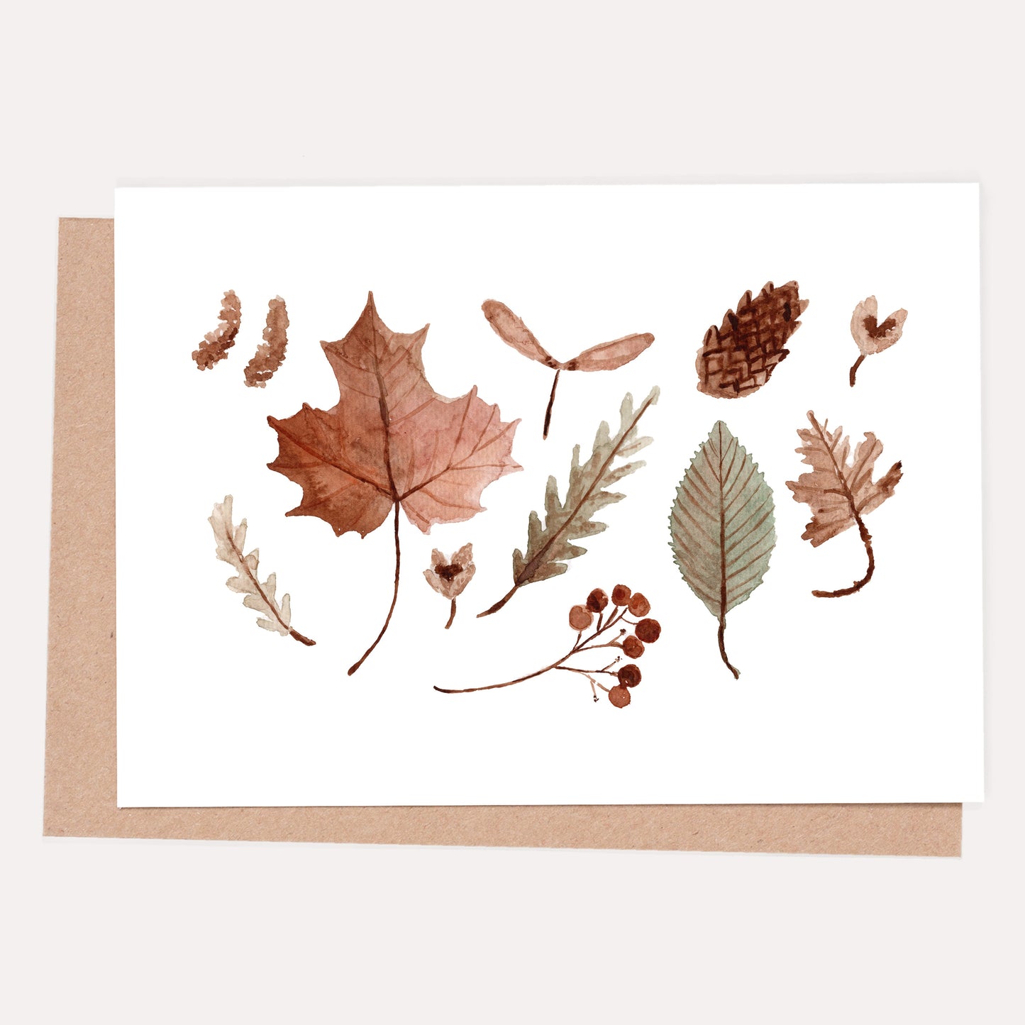 Autumn Goods Greeting Card