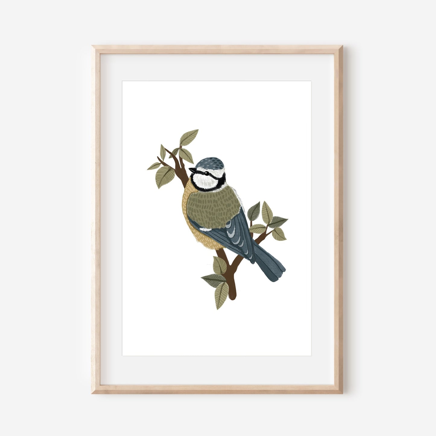 Blue Tit Art Print