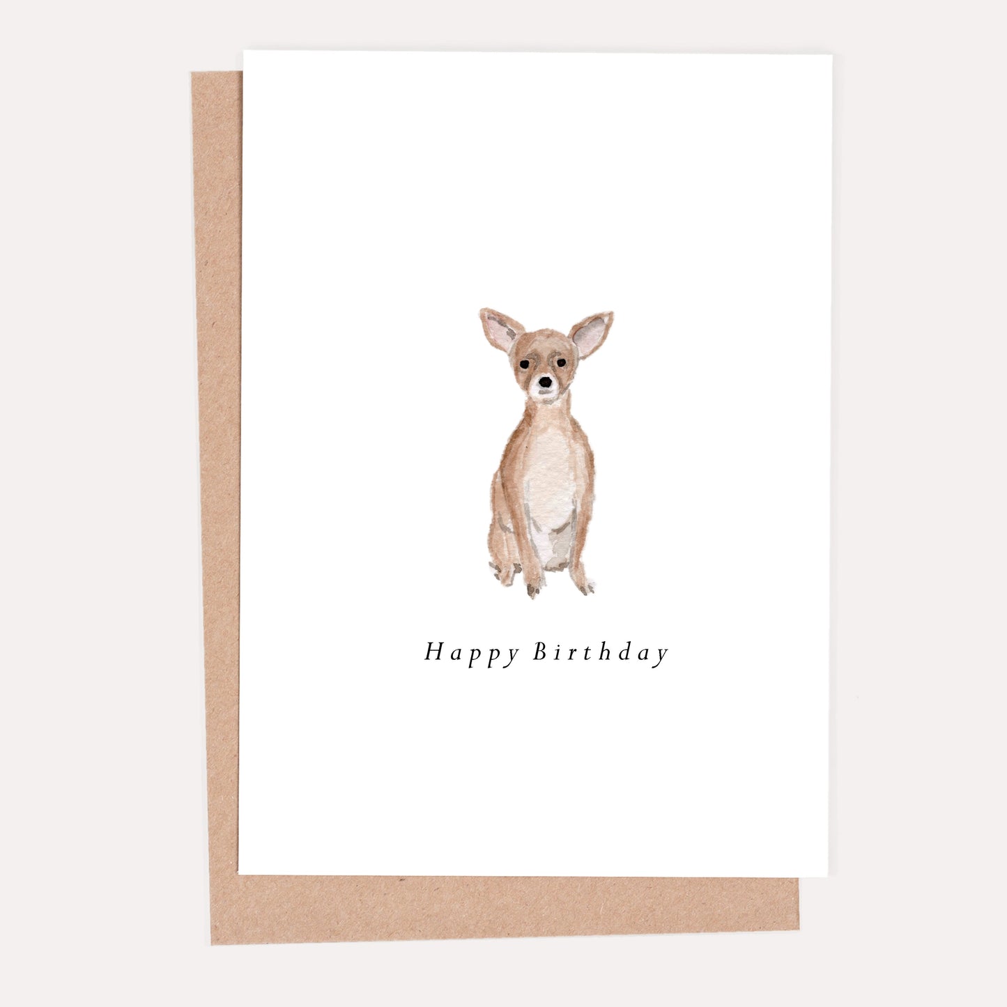Chihuahua Birthday Card