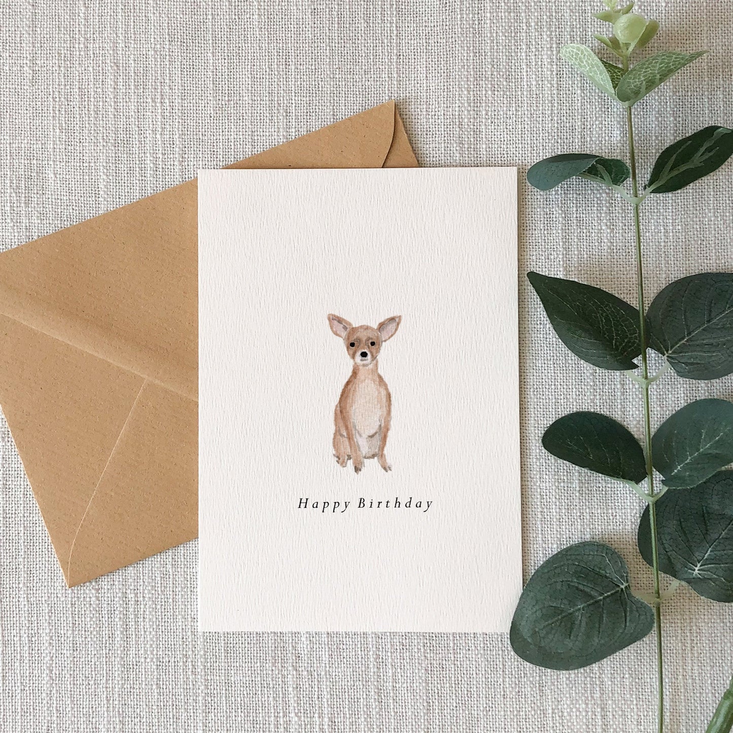 Chihuahua Birthday Card