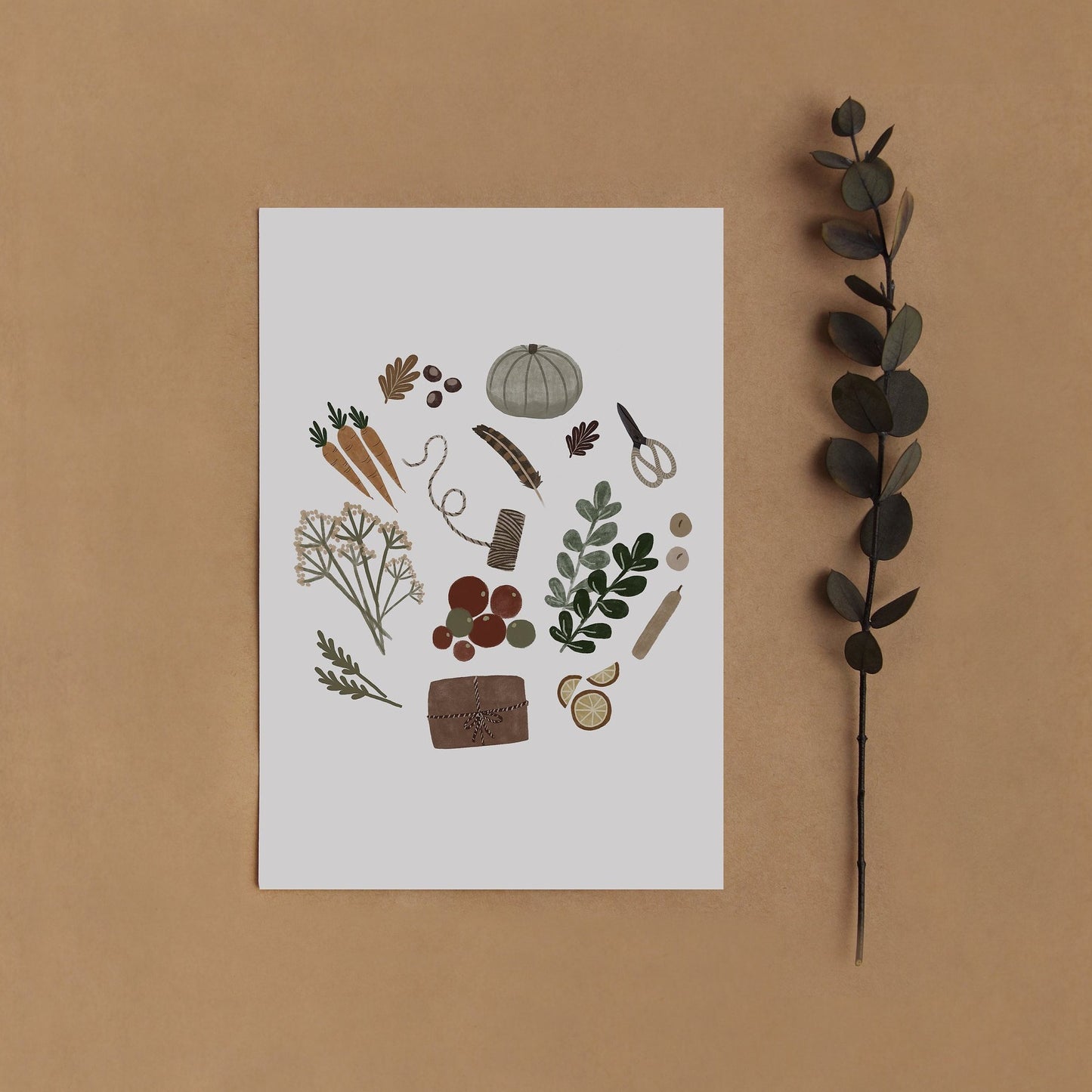 Winter Goods Art Print
