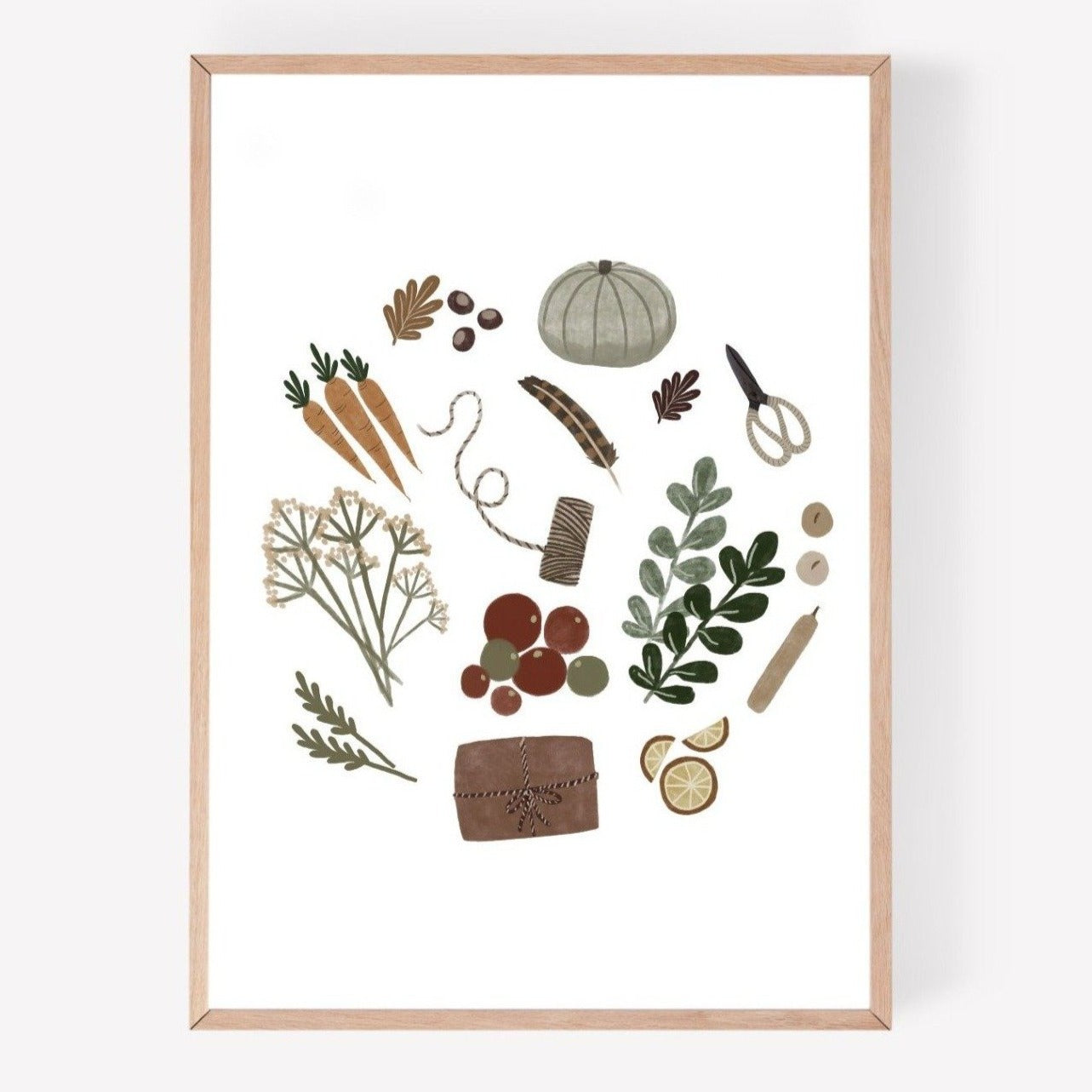 Winter Goods Art Print