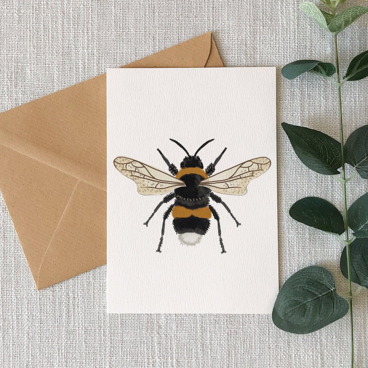 Bumblebee Greeting Card