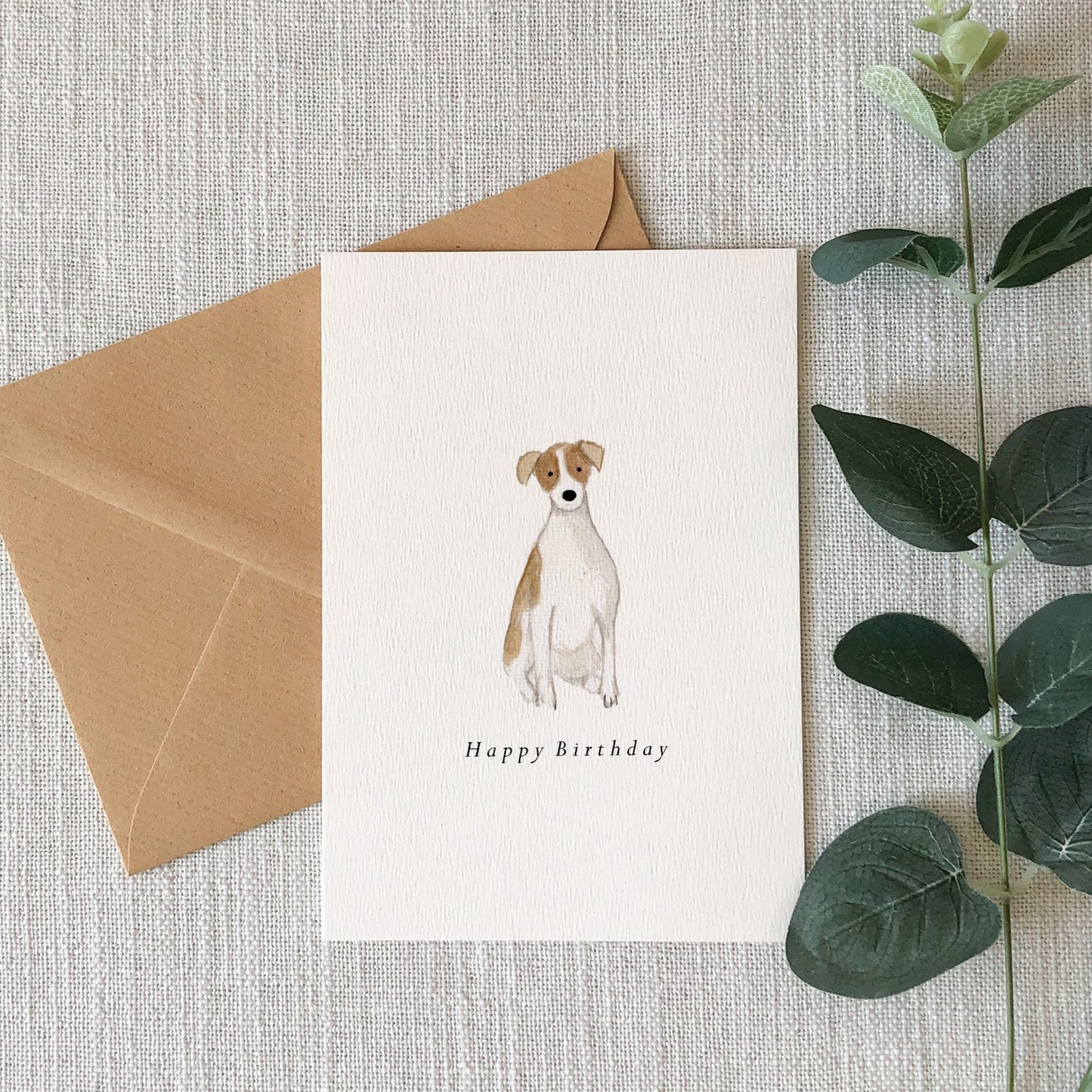 Jack Russell Terrier Birthday Card