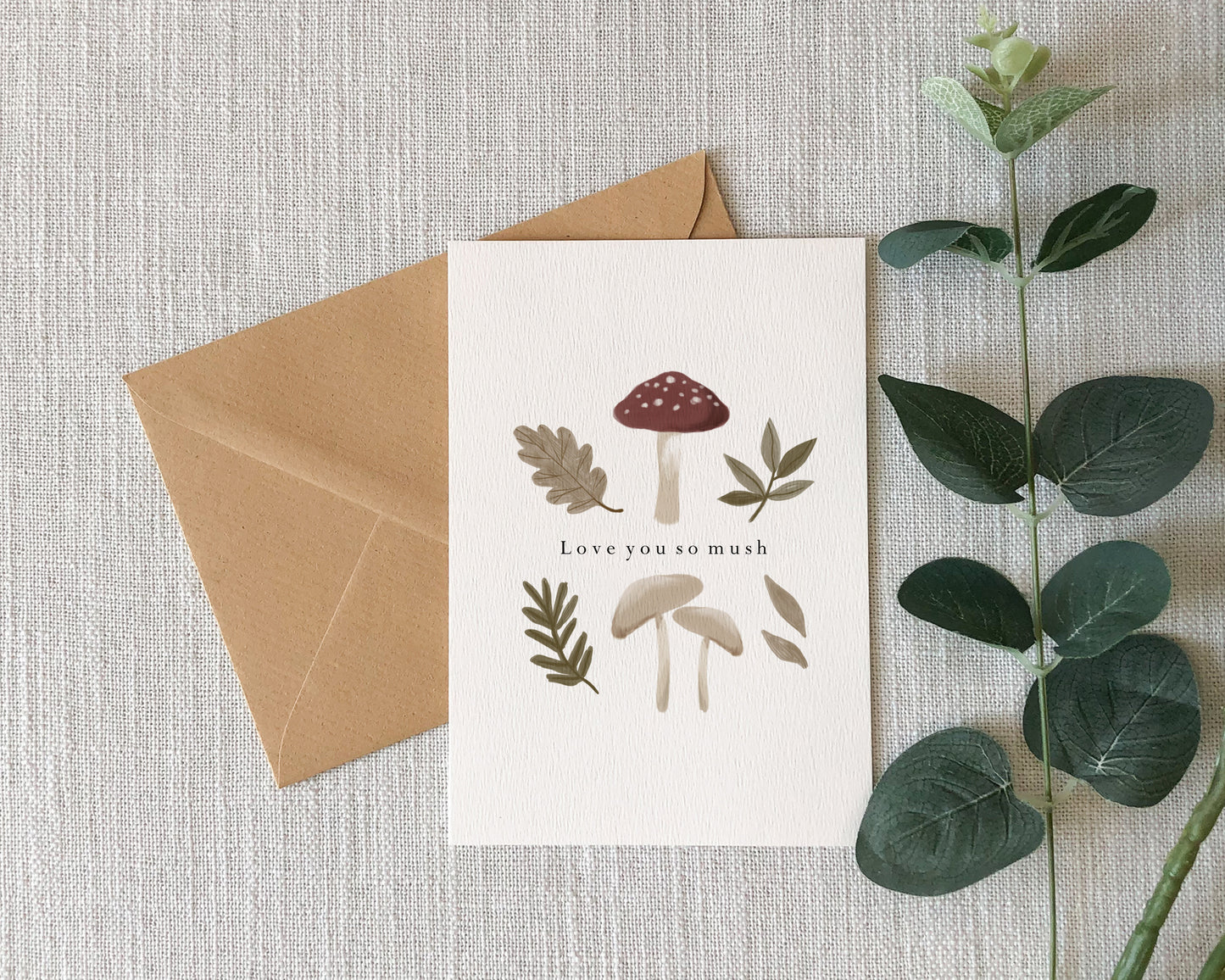 Love you so Mush Greeting Card