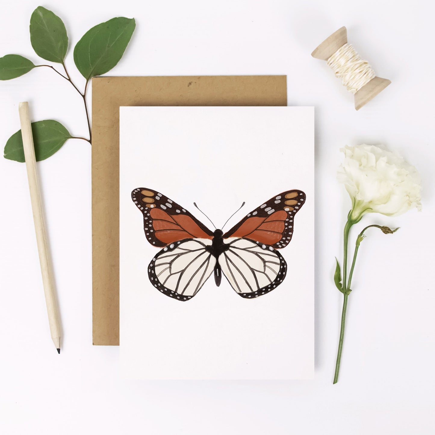 Monarch Butterfly Card