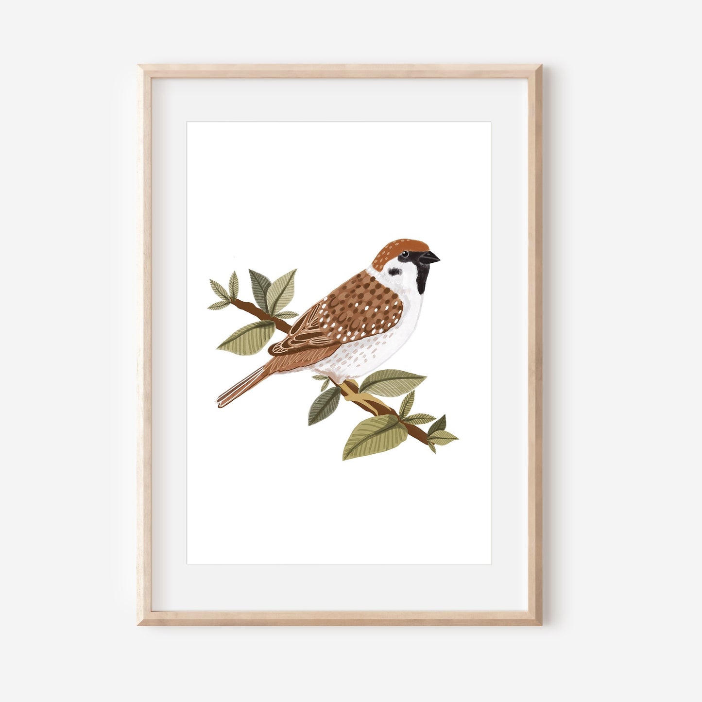 Sparrow Art Print
