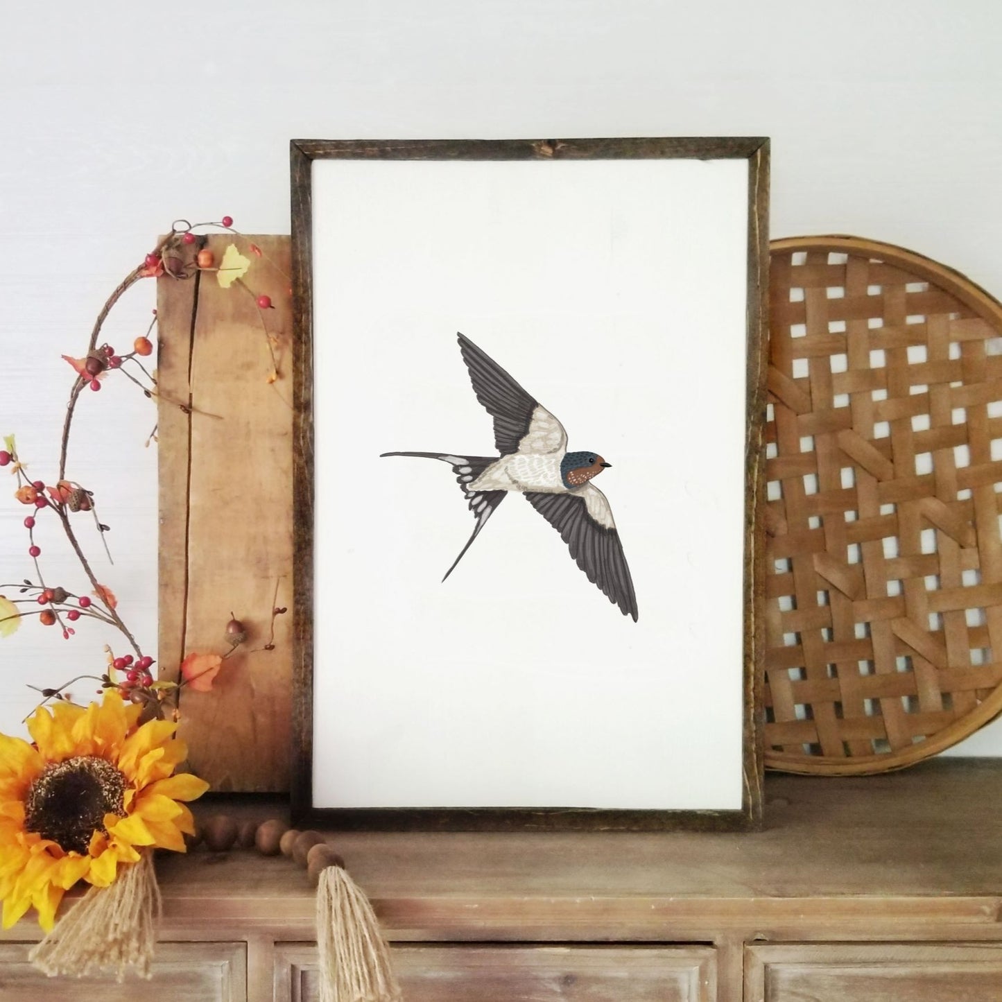 Swallow Art Print