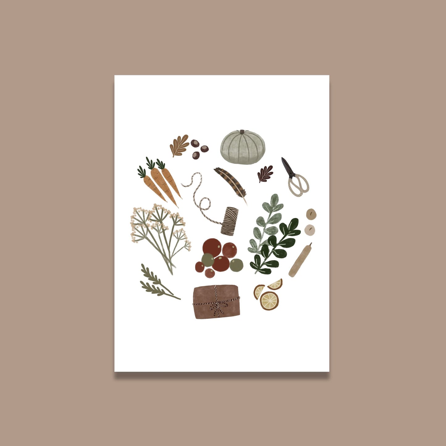 Winter Goods Art Print