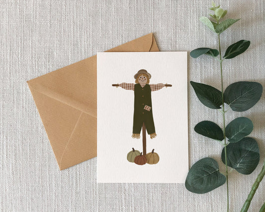 Product of the Week 18th - 24th October - Scarecrow Greeting Card