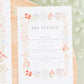 Wildflower Garden Wedding Invitation Suite