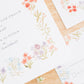 Wildflower Garden Wedding Invitation Suite