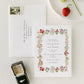 Wildflower Garden Wedding Invitation Suite