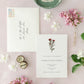 Scottish Thistle Wedding Invitation Suite