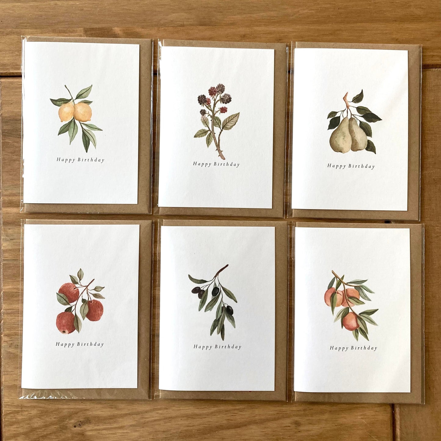 Olive Branch Birthday Card