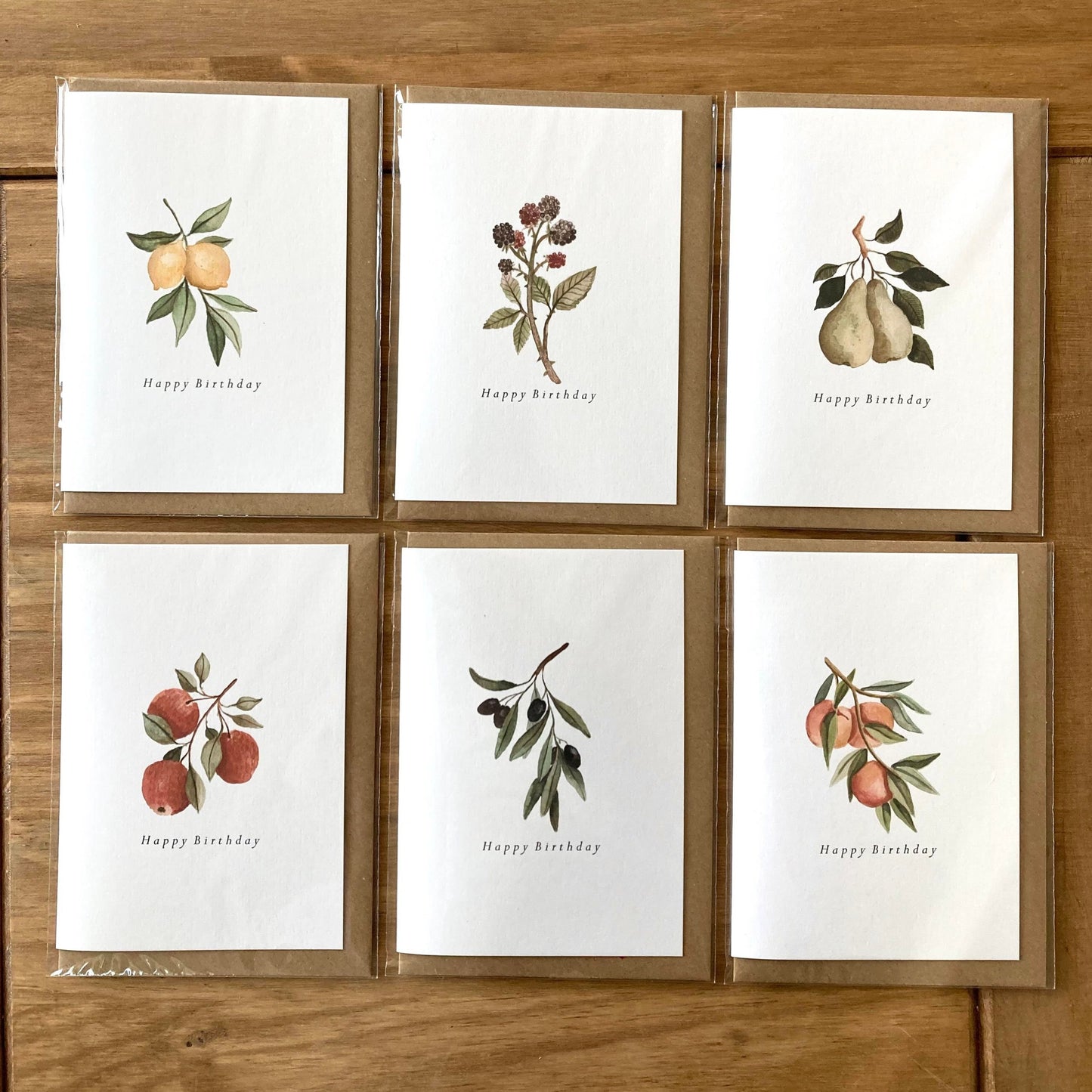 Blackberry Birthday Card
