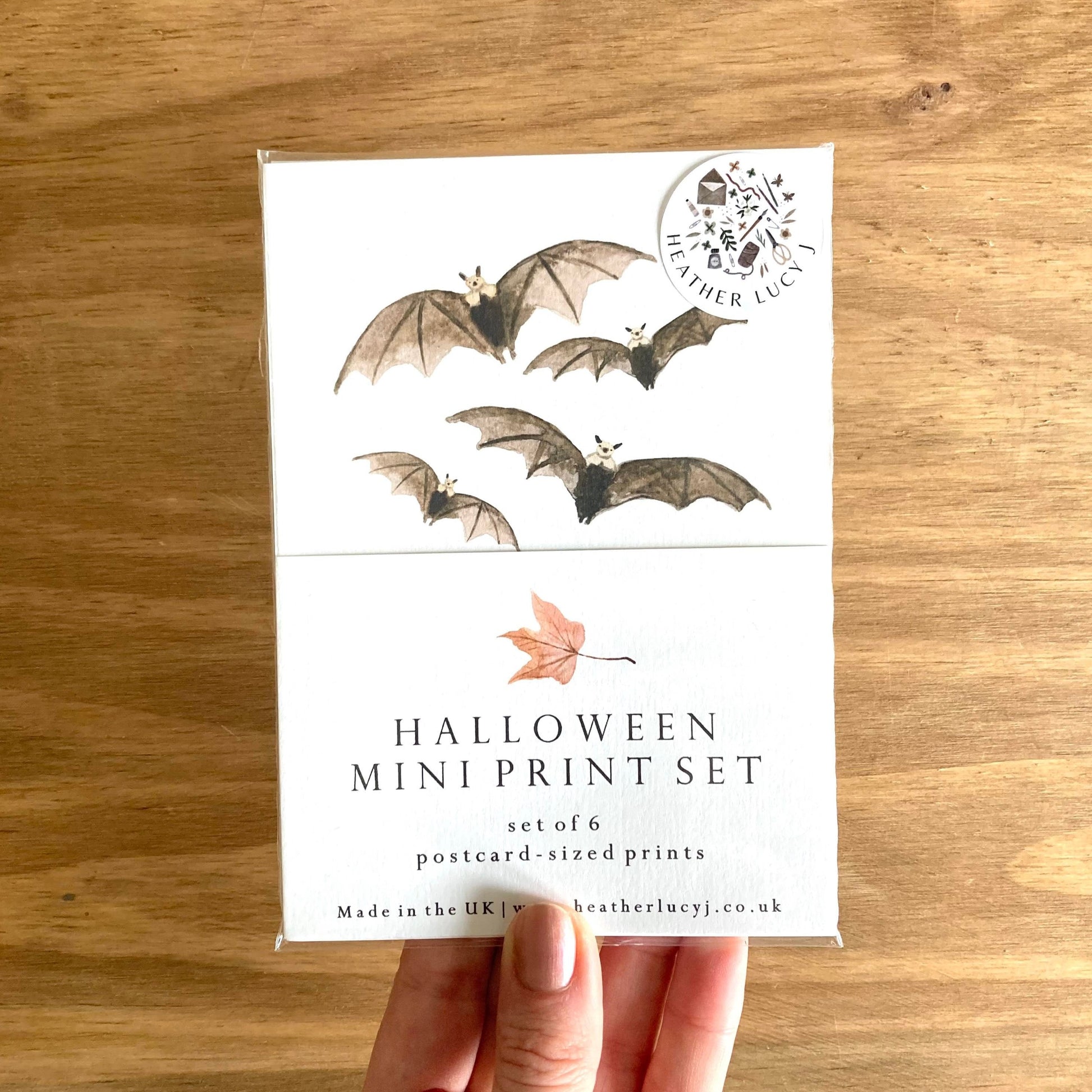 Halloween mini print set by HeatherLucyJ