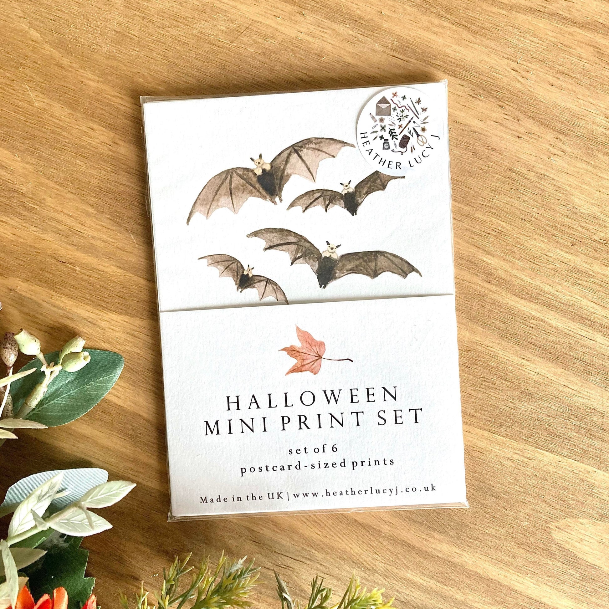 Halloween mini print set by HeatherLucyJ