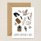 Happy Father's Day Birdwatching Card