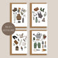 Pack of 4 Outdoor Activity Greeting Cards