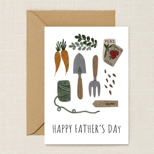 Happy Father's Day Gardening Card