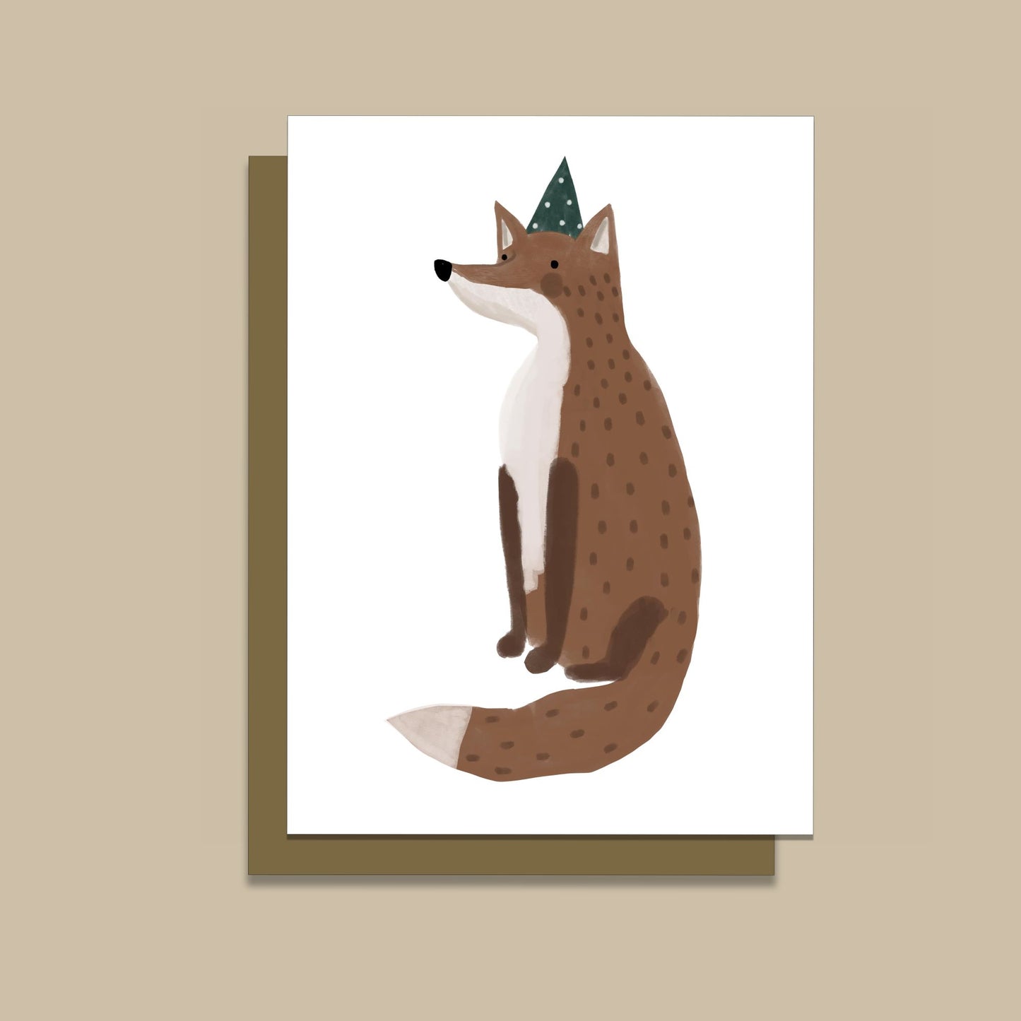 Party Hat Animals Greeting Card Pack