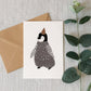 Penguin in Party Hat Card