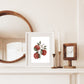 Red Apple Watercolour Art Print