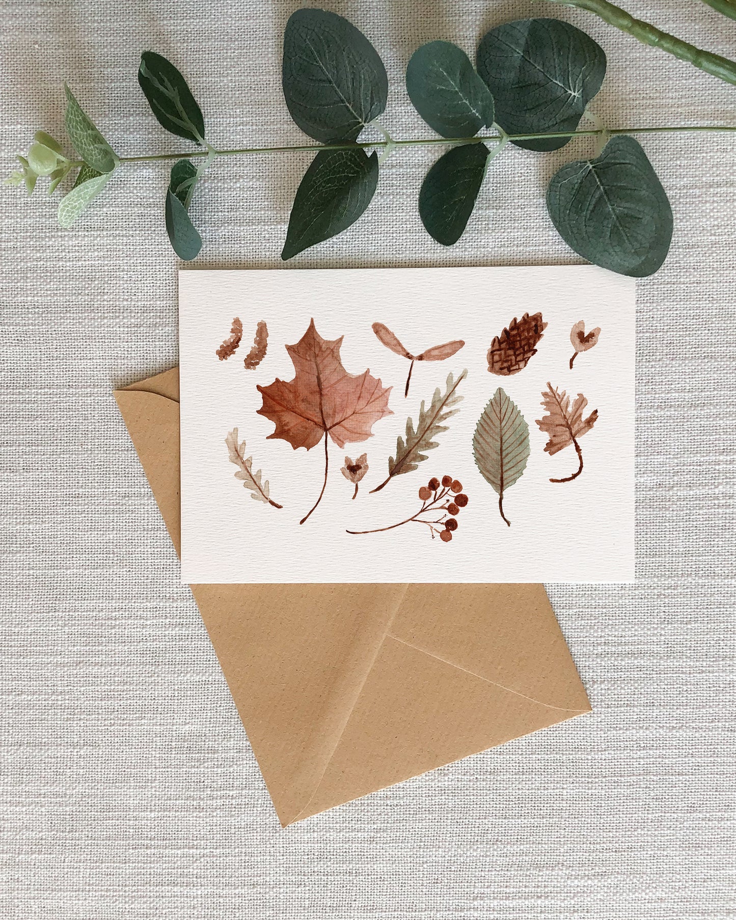 Autumn Goods Greeting Card