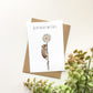 Harvest Mouse Birthday Card