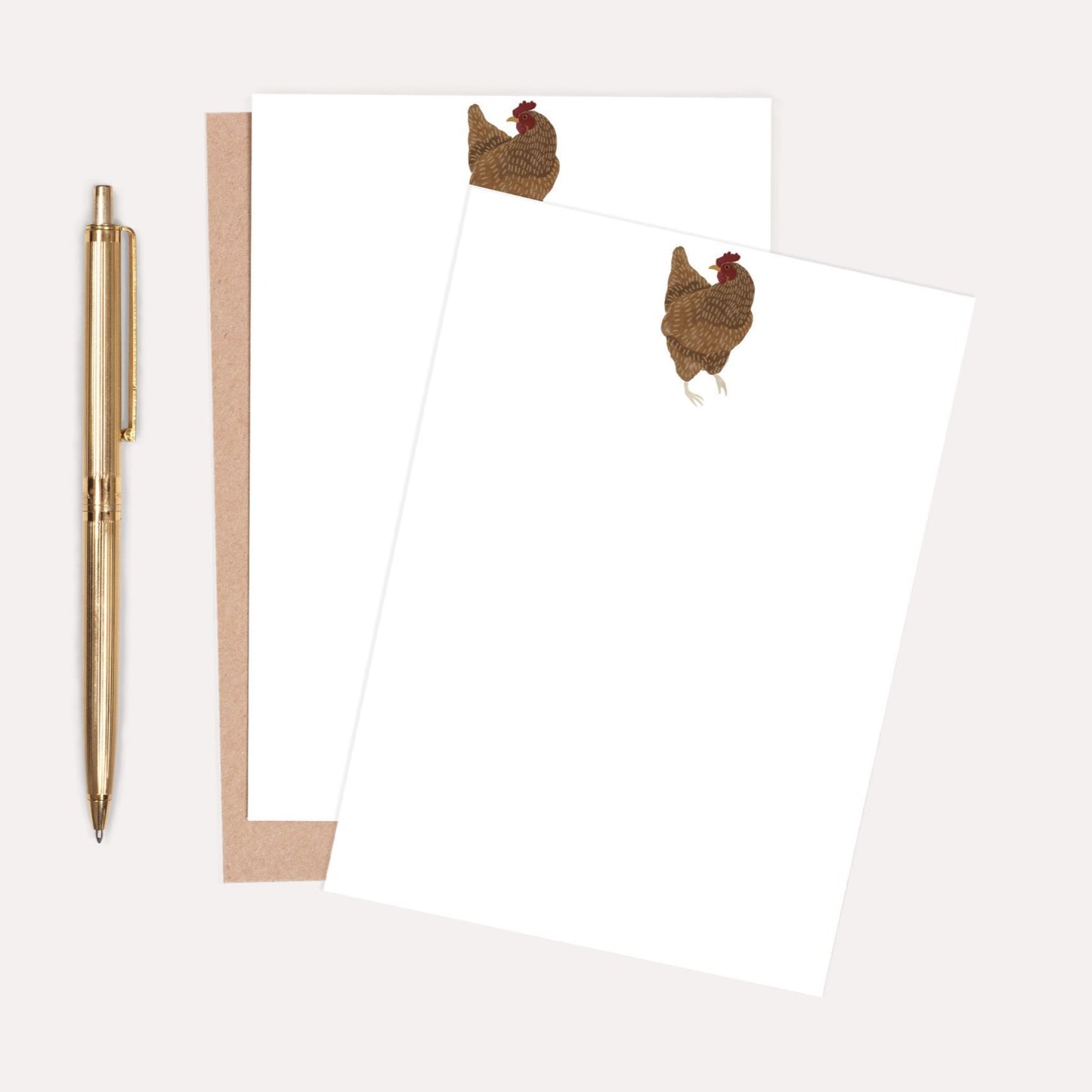 Set of Chicken Notecards