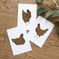 Set of 3 Chicken Postcard Prints
