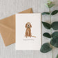 Cocker Spaniel Birthday Card