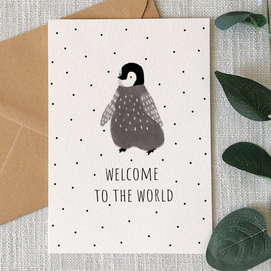 Welcome to the World New Baby Card