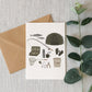 Fishing Essentials Illustrated Greeting Card