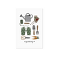 Gardening Essentials Art Print