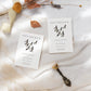 Flying Geese Wedding Save the Date