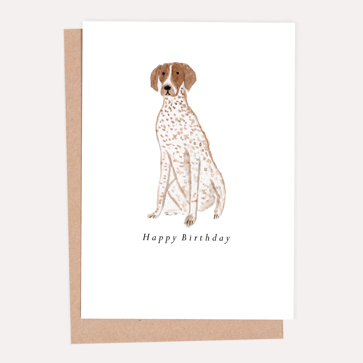 German Shorthaired Pointer Birthday Card