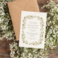 Greenery Border Wedding Invitation Suite