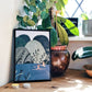 Wild Swimming Art Print