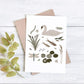 Pond Life Illustrated Greeting Card